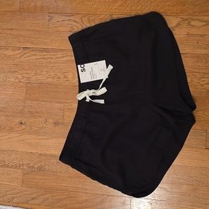 SO BRAND WOMENS JUNIOR SIZE BLACK HIGH RISE DOLPHIN SHORTS SIZE LARGE